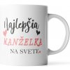 Sablio Hrnek Nejlepší manželka na světě - 200 ml - espresso