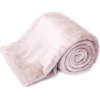ARÔME HOME Mikroflanelová deka, svetlo ružová