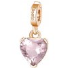 Rosato bronzový prívesok s ružovým kremeňom Srdce Storie RZ190