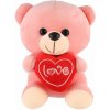 Medveď/Medvedík sediaci so srdiečkom plyš 19cm