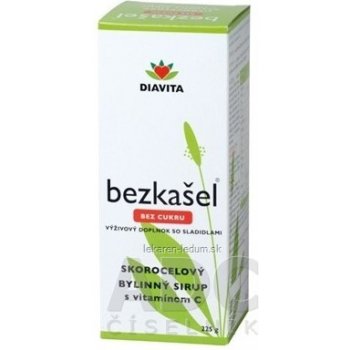 Bezkašel jitrocelový bylinný sirup bez cukru 225 g