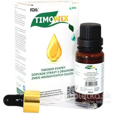 TIMOMIX Zmes aromatických olejov kvapky 20 ml