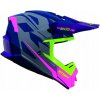 Prilba na cross/štvorkolku MX ENDURO Kenny TRACK SPEED NEON PURPLE PINK S