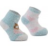 Pidilidi ponožky dívčí FLUFFY s protiskluzem 2pack PD0147 01 holka