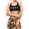 Športová podprsenka Mons Royale Stella X-Back Bra - black