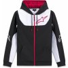 Alpinestars mikina SESSIONS 3 HOODIE černá/bílá/červená