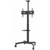 Vision X-Series VFM-F21 - Vozík - pro plochý panel / systém pro videokonference - nastavitelná výška, max. 50 kg - ocel - černá - velikost obrazovky: 31 -80