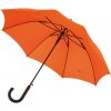 Automatický vetru odolný dáždnik oranžová