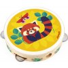 Janod Gioia Drevený hudobný nástroj Tamburína pre deti