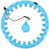 HMS Masážny hula hoop HHW01 so závažím modrá