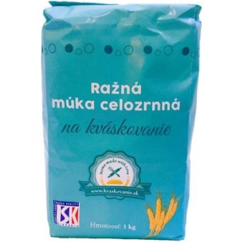 Mlyn trenčan ražná múka celozrnná na kváskovanie 1 kg