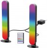 Solight LED RGB osvetlenie Gaming, diaľkový ovládač, zvukový senzor, USB