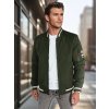 Dstreet pánska bunda bomber TX5013 Zelená
