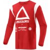dres TECHDURA, ALPINESTARS (červená fluo, vel. M)
