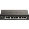 D-Link DGS-1100-08PV2 8-Port PoE Gigabit Smart Managed Switch- 8-Port 1000BaseTX Auto-Negotiating 10/100/1000Mbps Switch