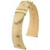 Kožený remienok Hirsch Massai Ostrich L 04362091-1, béžový, pštrosia koža, dĺžka L, Quick Release 19 mm