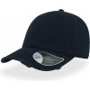 Atlantis Headwear Kšiltovka Dad Hat Destroyed, 6 panelová COT-33014967099 Šedá tmavá UNI