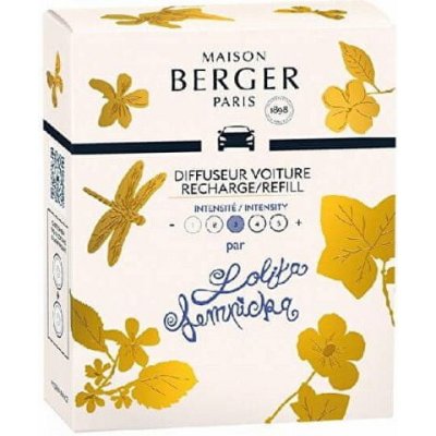 Maison Berger Paris Náhradná náplň do difuzéra do auta Lolita Lempicka (Car Diffuser Recharge/Refill) 2 ks