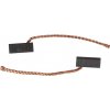 Uhlíkové kefy (2 kusy) 10x4x4mm pre alternátory do auta 12-24V atď