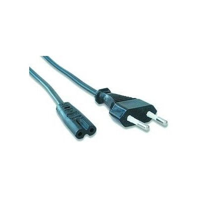 Síťový kabel VDE 220/230V, 1,8 m (napájecí 2 piny) PC-184-VDE - PremiumCord kábel sieťový 220V, k magnetofónu, 2m