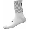 ALÉ Cycling Clothing ALÉ Fence, White/ Black Veľkosť: 36 - 39 Zimné cyklistické ponožky