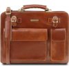 Tuscany Leather kožená taška na dokumenty Venezia medová