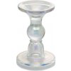 MagicHome Vianoce Stojan na sviečku MagicHome Vianoce, sklo, 8,5x14 cm