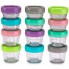 Melii Sklenené dózy na potraviny - 12ks
