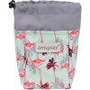 Vrecúško na pamlsky pre psov Amiplay BeHappy - flamingo
