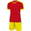 Futbalový set dres + šortky Givova Kit Revolution, červená / žltá Veľkosť: S