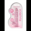 Realistické dildo s semenníkmi - 7 / 18 cm