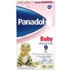 PANADOL BABY sup 125 mg 1x10 ks