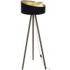 BPS Koncept | Stojacia lampa GALAXY 1xE27/60W/230V čierna/hnedá | BS0431