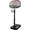 LEAN TOYS Basketbalový kôš s nastaviteľným stojanom 200-300 cm