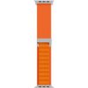Epico Alpine Loop remienok na Apple Watch 42/44/45/49 – oranžový 63418141800001