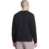 Under Armour mikina Unstoppable Fleece Crew pánska čierna s potlačou 1389351