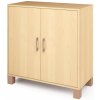 FRESH Skrinka s dvierkami, 92 cm prírodná