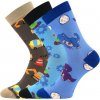 Boma Ponožky detské kaito s obrázkami chlapčenské mix C II 3 páry