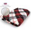 DRYBED Premium Vet Bed Diamant červený 100 x 75 cm