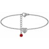 Swarovski e. retiazka na nohu Love Forever sel1028