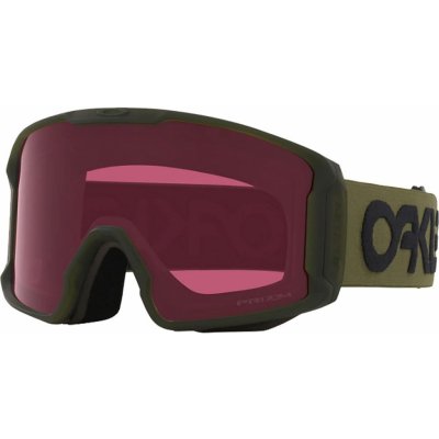 Lyžiarske okuliare Oakley Line Miner L Dark Brush w/ Prizm Dark Grey uni