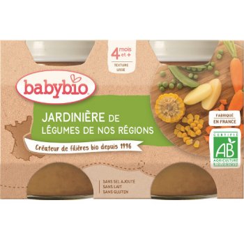 Babybio zeleninová směs 2 x 130 g