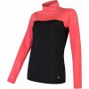 Dámska mikina SENSOR COOLMAX THERMO čierna/koral L