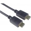 PremiumCord HDMI 2.0 High Speed + Ethernet kábel, pozlátené konektory, 2m