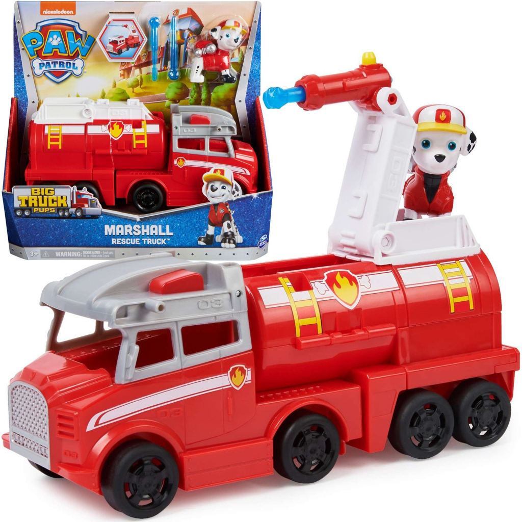 Big Paw Patroltrucks vozidlo Marshal