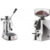 La Pavoni Europiccola Lusso + Eureka Mignon Specialita Compatto, CR chrome