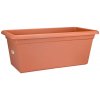 Elho Green Basics Balkónový hrantík Garden XXL, plast, terakota, 97 x 45 cm