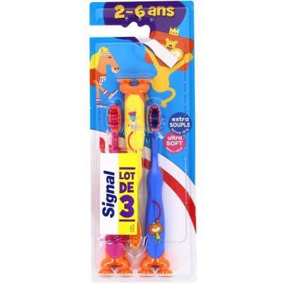 Signal Kids Pingoo Tripack ultra soft zubné kefky 3ks