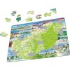 Puzzle Maďarsko - Magyarorszag (puzzle v maďarčine) Larsen K-60