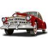 DIMEX | Vliesové fototapety na stenu Maska retro automobilu MS-5-2197 | 375 x 250 cm | červená, biela, metalická, hnedá + Vliesová fototapeta na stenu DIMEX Maska retro automobilu MS52197 v rozmere 37